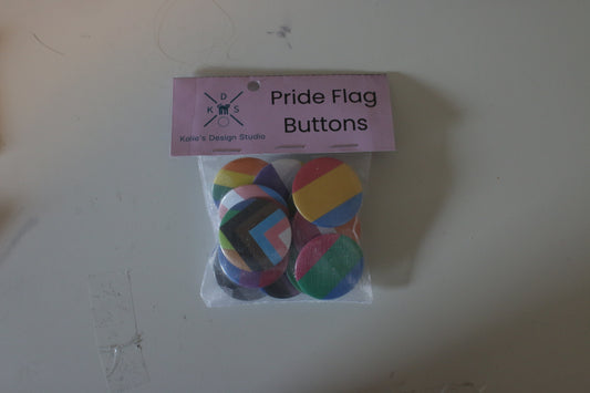Pride Flag Buttons